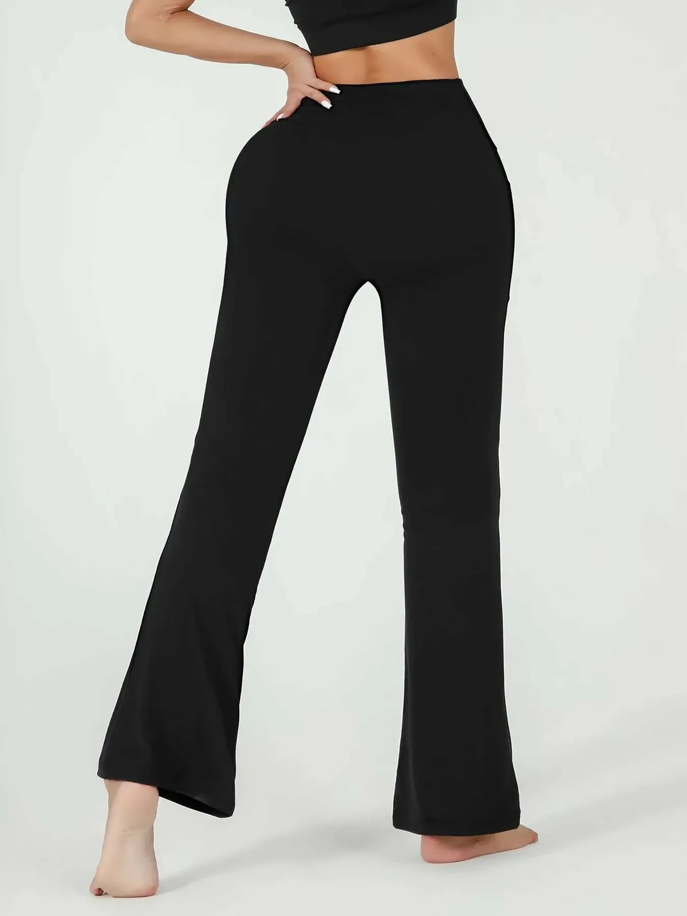 Bell Flare Legging — voorkant, volledige lengte